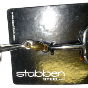 Stübben Gebiss STEELtec 2234 Olivenkopf-Unterlegtrense