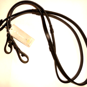Döbert Stallmeister Gummizügel mit Leder