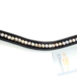 Leder Stirnband Stallmeister Strassstirnband dia 79