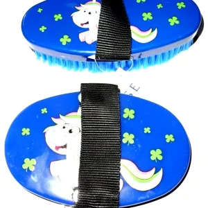 Busse 2er Set Putzset Bürste Kardätsche & Striegel - Einhorn -