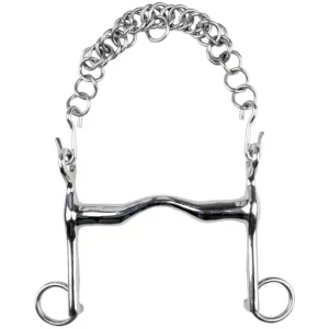 HKM Kandare mit Kinnkette Reitkandare aus Edelstahl